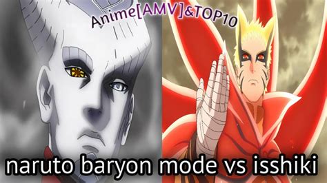 Naruto Baryon Mode Vs Isshiki Amv Naruto Mode Baryon Youtube