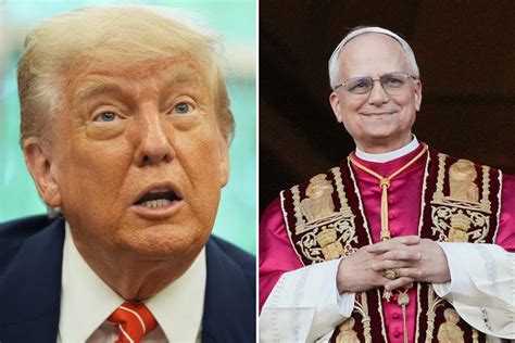 Trump welcomes new American-born pope and says he can’t wait to meet ...