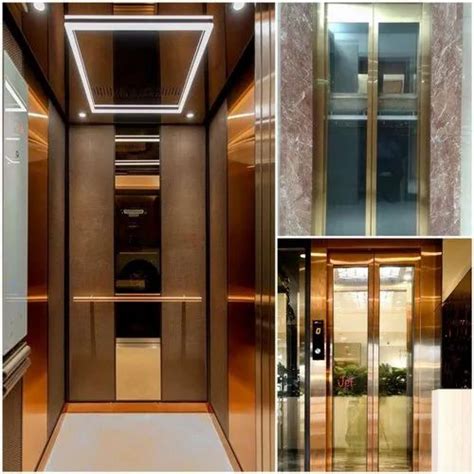 Metal Finish Stainless Steel Unique Ss Cabin For Residential Elevators