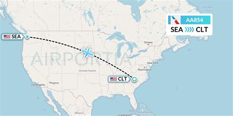 Aa Flight Status American Airlines Seattle To Charlotte Aal