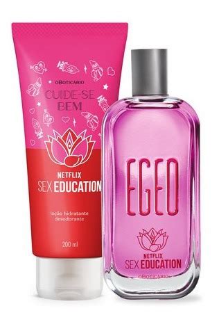 Boticário Combo Netflix Sex Education Loção Hidratante Corporal 200ml