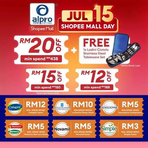 Alpro Pharmacy Shopee Mall Day Sale Jul Jul