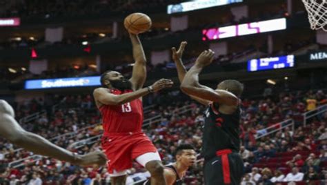 Nba James Harden Scores 35 Points As Balanced Rockets Beat Raptors Bucks Come From Behind To