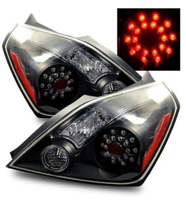 Nissan Altima Coupe 2008-2010 LED Tail Lights Black | A132T44M109 ...