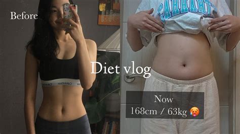 Diet Vlog｜168cm63kg 🥵 충격적인 체지방률을 딛고 1주차 다이어트 일상 Feat 자연식물식 ｜ 다이어트