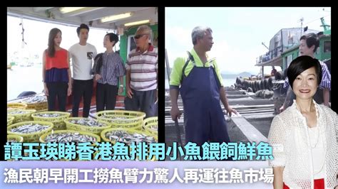 譚玉瑛睇香港魚排用小魚餵飼鮮魚｜漁民朝早開工撈魚臂力驚人再運往魚市場｜港產石蚌魚與大條懵仔魚供應餐廳做佳餚｜香港原味道2 譚玉瑛 黃庭鋒 吳幸