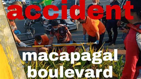 Motorcycle Accident Along Macapagal Boulevard Short YouTube