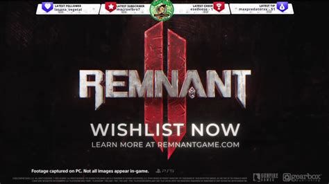 Remnant Official Announcement Trailer Ps Youtube