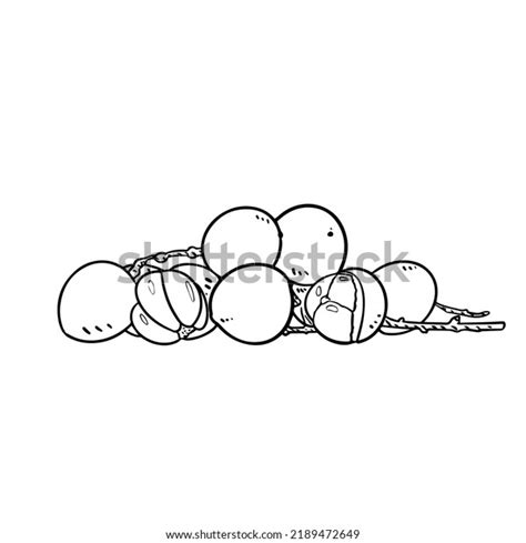 Mafai Hand Drawing Illustration Black Color Stock Vector Royalty Free