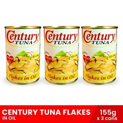 Century Tuna Flakes In Oil G X Cans Biggrocer