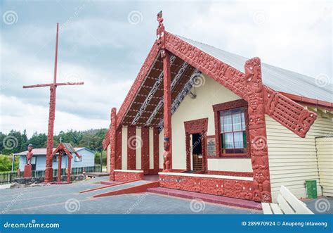 The Maori Marae A Sacred Meeting Ground In Whakarewarewa The Living