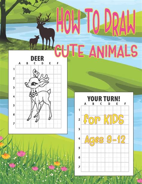 Buy How To Draw Cute Animals For Kids 9 12 Easy Techniques And Step By