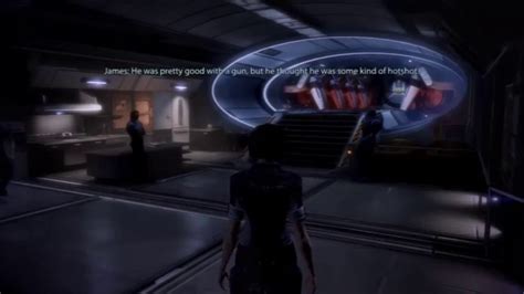 Mass Effect 3 James And Garrus Banter Youtube