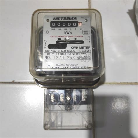 Jual Darin Kwh Meter Listrik Pln P Meteran Pembanding Phase Kos