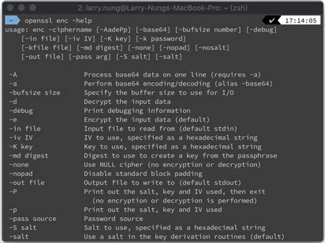 OpenSSL Encryption With The OpenSSL Command Line Interface Level Up