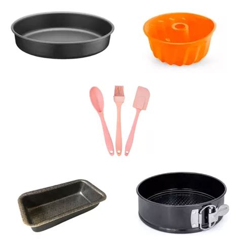 Set Juego Cocina Tartera Molde Budín Tortera Savarín Bh