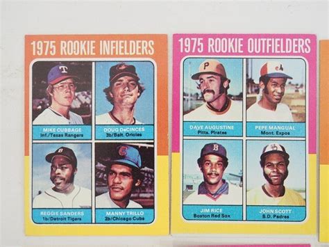 Topps Rookie Pitchers Outfielders Infielders