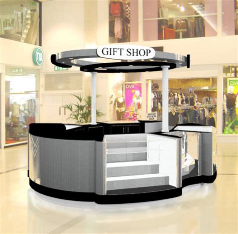 Mall Retail Kiosk Or Customer Service Desk Merchandising Frontiers Inc