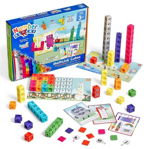 Hand2mind Numberblocks Mathlink Cubes 1 10 Activity Set 30 Activities