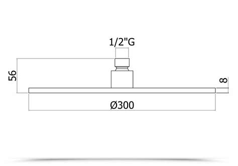 Soffione Doccia Master King Tondo Paffoni ZSO079