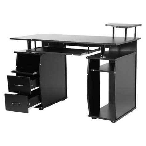 Bureau Informatique Table De L Ordinateur Avec Tiroirs Et Compartiments