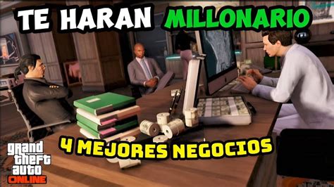 NEGOCIOS Que Te HARAN MILLONARIO En GTA 5 Online Como Ser Millonario