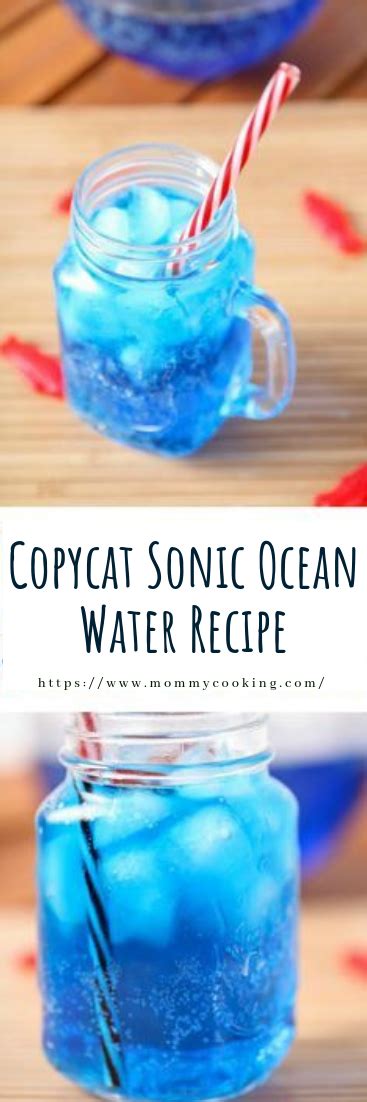 Copycat Sonic Ocean Water Recipe Cocktail Recipe