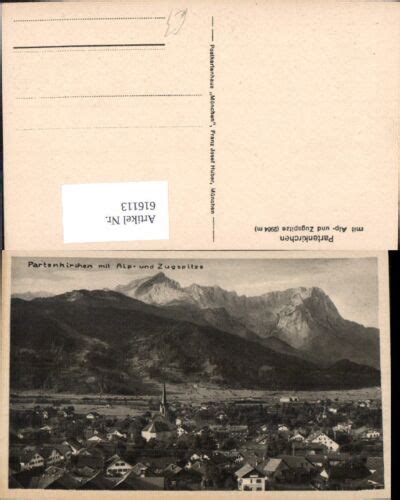 616113 Partenkirchen Garmisch Partenkirchen M Alp U Zugspitze EBay