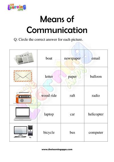 Means Of Communication ESL Worksheet By Amanduggar 44 OFF