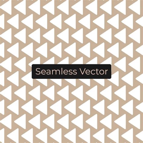 Premium Vector Seamless Triangle Pattern Premium Vector