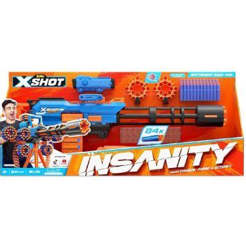 X Shot Insanity Motorized Rage Fire 72 Darts By ZURU Nerf Xshot