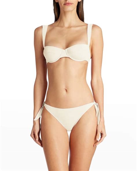 Zimmermann Tropicana Balconette Bra Bikini Top Neiman Marcus