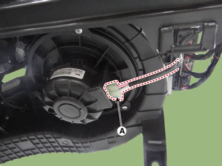 Kia Sportage Blower Unit Repair Procedures Blower