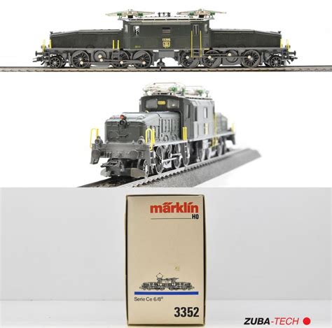 Märklin 3356 E Lok Be 6 8 III Krokodil SBB H0 WS Analog OVP Acheter