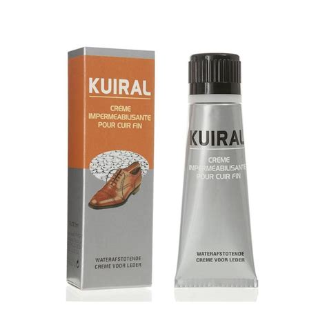 Creme Impermeabilisante Pour Cuir Noir Kuiral