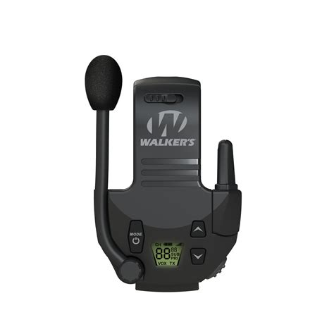 Walkers Razor® Mounted Walkie Talkie Works With Razor® Ear Muffs