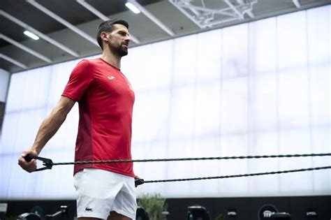 Novak Djokovic volvió al trabajo mi mayor deseo es ganar la Copa Davis