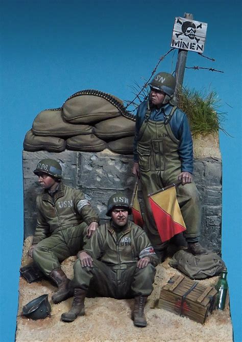 US Navy Corpsmen & Signalman, Utah Beach, Normandy | Armorama™