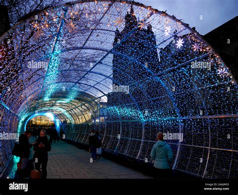 The Tunnel Of Light Christmas Illumination Northern Lights Experience