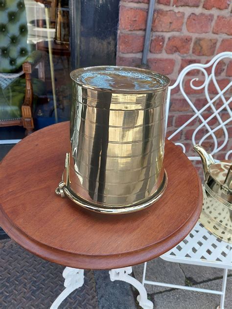 Georgian Brass Ice Bucket