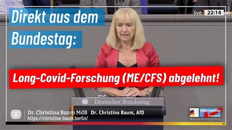 Dr Christina Baum Mdb Afd Im Bundestag Rede Zur Forschungsstrategie