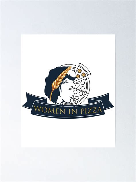 Laura Meyer Women In Pizza Poster By Pischer Redbubble