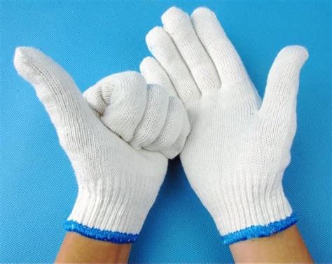 Knitted Cotton Hand Gloves At Rs 6pair Cotton Knitted Glove Id