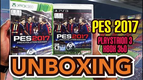 PES 2017 Pro Evolution Soccer 2017 PS3 Xbox 360 Unboxing YouTube