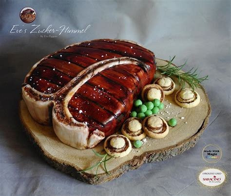 T Bone Steak Cake Easy Cake Decorating Meat Cake T Bone Steak