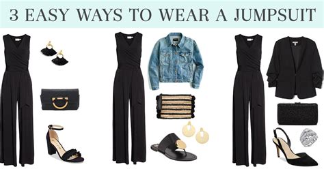 How To Wear A Jumpsuit 3 Ways And Style Tips