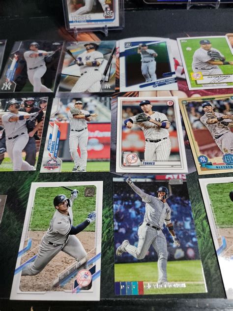 Gleyber Torres Card Lot Topps Chrome Topps Update Rookie Cup