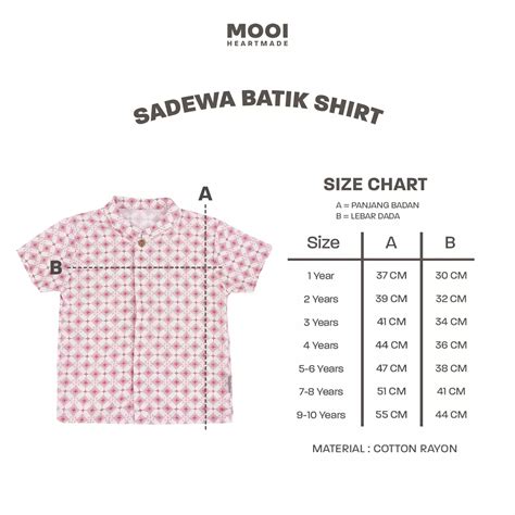 Jual Mooi Heartmade Mooi Atasan Batik Kemeja Anak Laki Laki Sadewa Batik Shirt Nude Brown