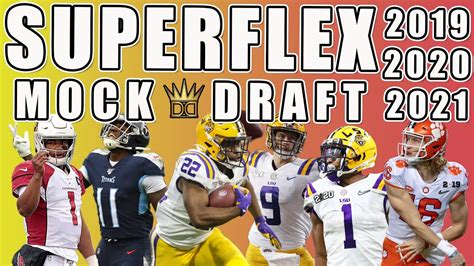 Superflex Dynasty Rookie Mock Draft 2021 Topssenturin