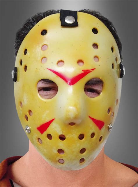 Horror Hockey Maske für Erwachsene bei Kostümpalast de